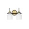 Maxim Lighting Milk 2-Light Bath Vanity, Satin Brass 12332WTBKSBR - alternate 1